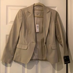 Banana republic tan suit jacket